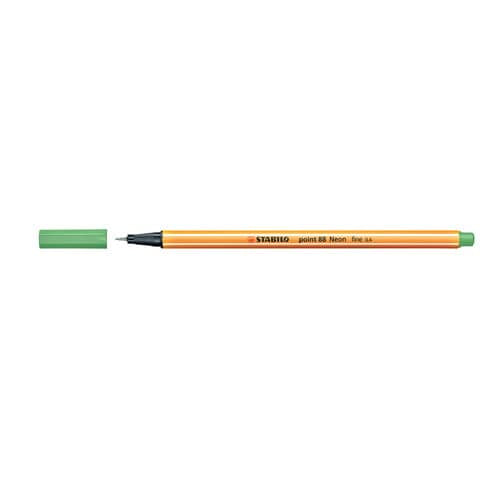 stabilo-fineliner-point-88-0-4-mm-verde-neon-88-033