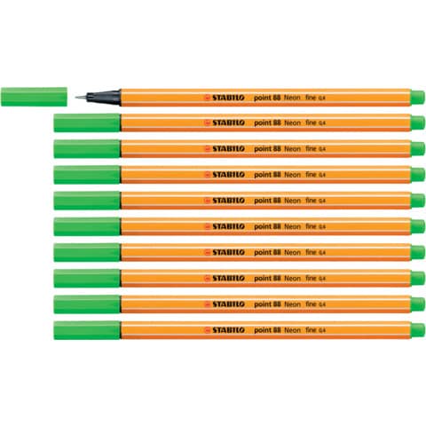 stabilo-fineliner-point-88-0-4-mm-verde-neon-88-033