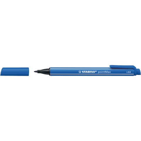 stabilo-fineliner-pointmax-0-8-mm-blu-oltremare-488-32