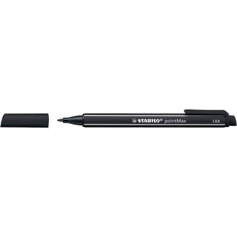 stabilo-fineliner-pointmax-0-8-mm-nero-488-46