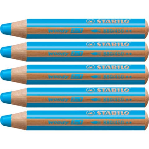 stabilo-matite-colorate-woody-3-1-punta-larga-conf-5-pz-blu-cyan-880-450