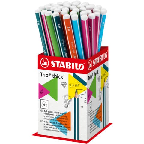 stabilo-mini-display-banco-trio-thick-hb-48-pezzi-colori-fusto-assortiti-399-48-1hb