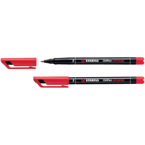 stabilo-penna-ohpen-universal-fine-f-0-7-mm-rosso-842-40