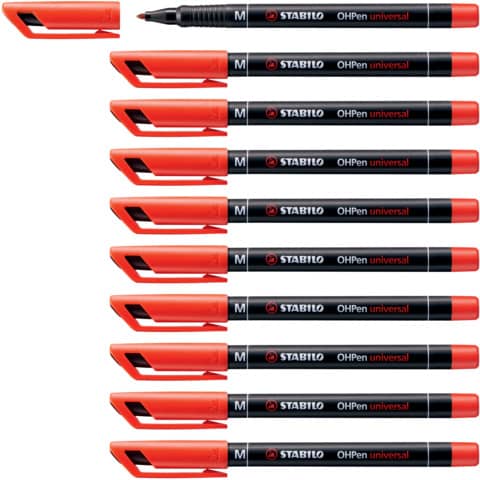 stabilo-penna-ohpen-universal-medio-m-1-mm-rosso-843-40