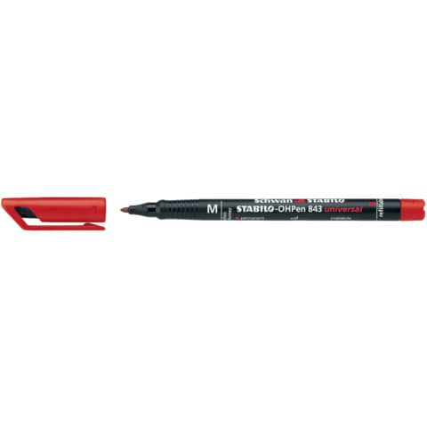 stabilo-penna-ohpen-universal-medio-m-1-mm-rosso-843-40