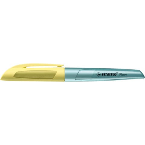 stabilo-penna-stilografica-flow-cosmetic-0-5-mm-inchiostro-blu-fusto-giallo-azzurro-metallizzato-5072-5-41