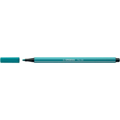 stabilo-pennarelli-pen-68-tratto-1-mm-blu-turchese-68-51