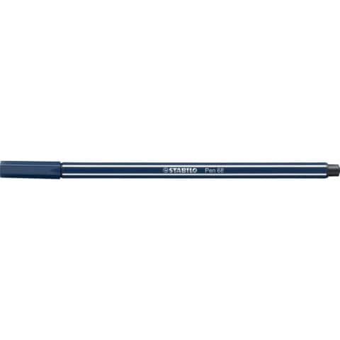 stabilo-pennarelli-pen-68-tratto-1-mm-grigio-payne-68-98