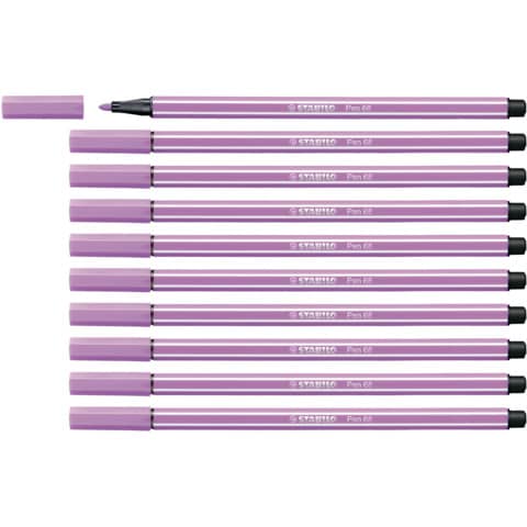 stabilo-pennarelli-pen-68-tratto-1-mm-lilla-chiaro-68-59