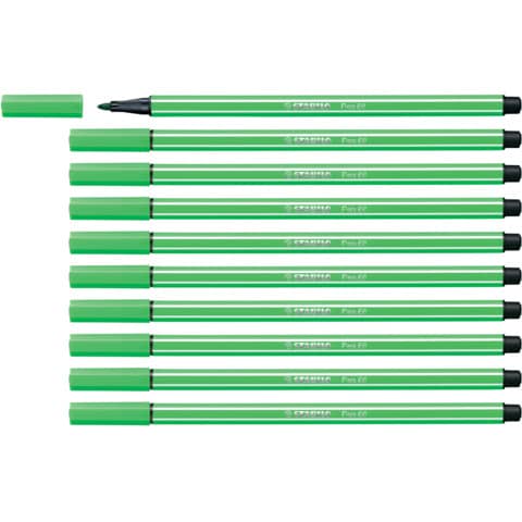 stabilo-pennarelli-pen-68-tratto-1-mm-verde-foglia-68-43