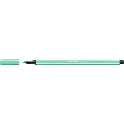 stabilo-pennarelli-pen-68-tratto-1-mm-verde-ghiaccio-68-13