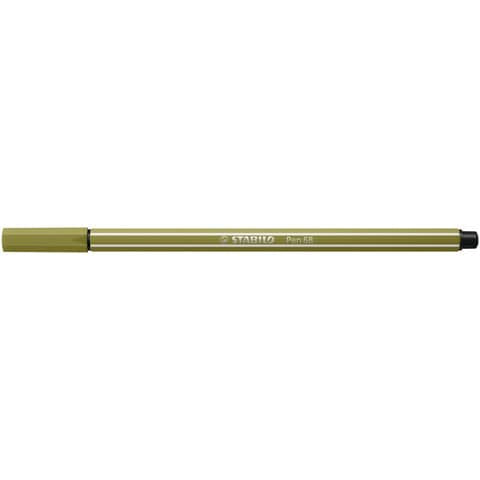 stabilo-pennarelli-pen-68-tratto-1-mm-verde-muschio-68-37