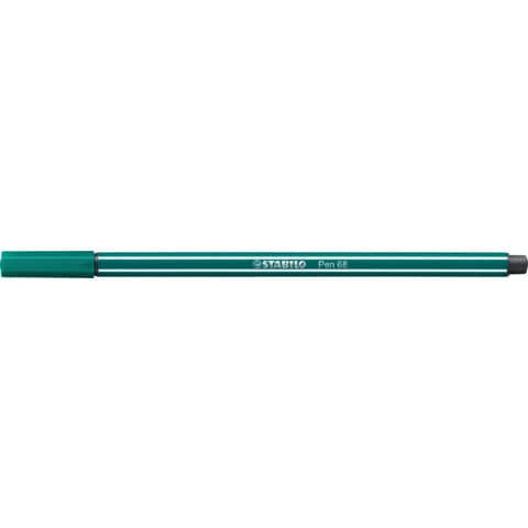 stabilo-pennarelli-pen-68-tratto-1-mm-verde-turchese-68-53