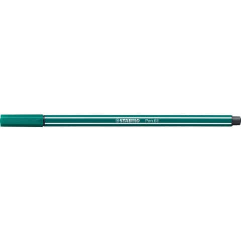 stabilo-pennarelli-pen-68-tratto-1-mm-verde-turchese-68-53