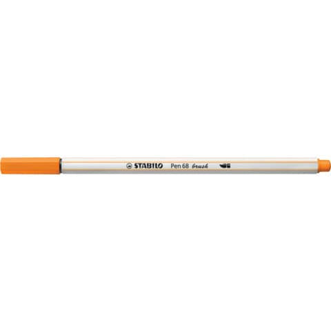 stabilo-pennarello-pen-68-brush-punta-pennello-m-1-mm-arancio-568-54