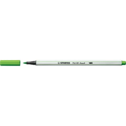 stabilo-pennarello-pen-68-brush-punta-pennello-m-1-mm-verde-foglia-568-43