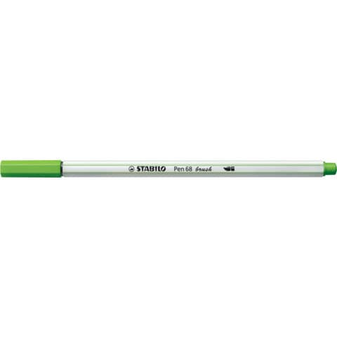 stabilo-pennarello-pen-68-brush-punta-pennello-m-1-mm-verde-foglia-568-43