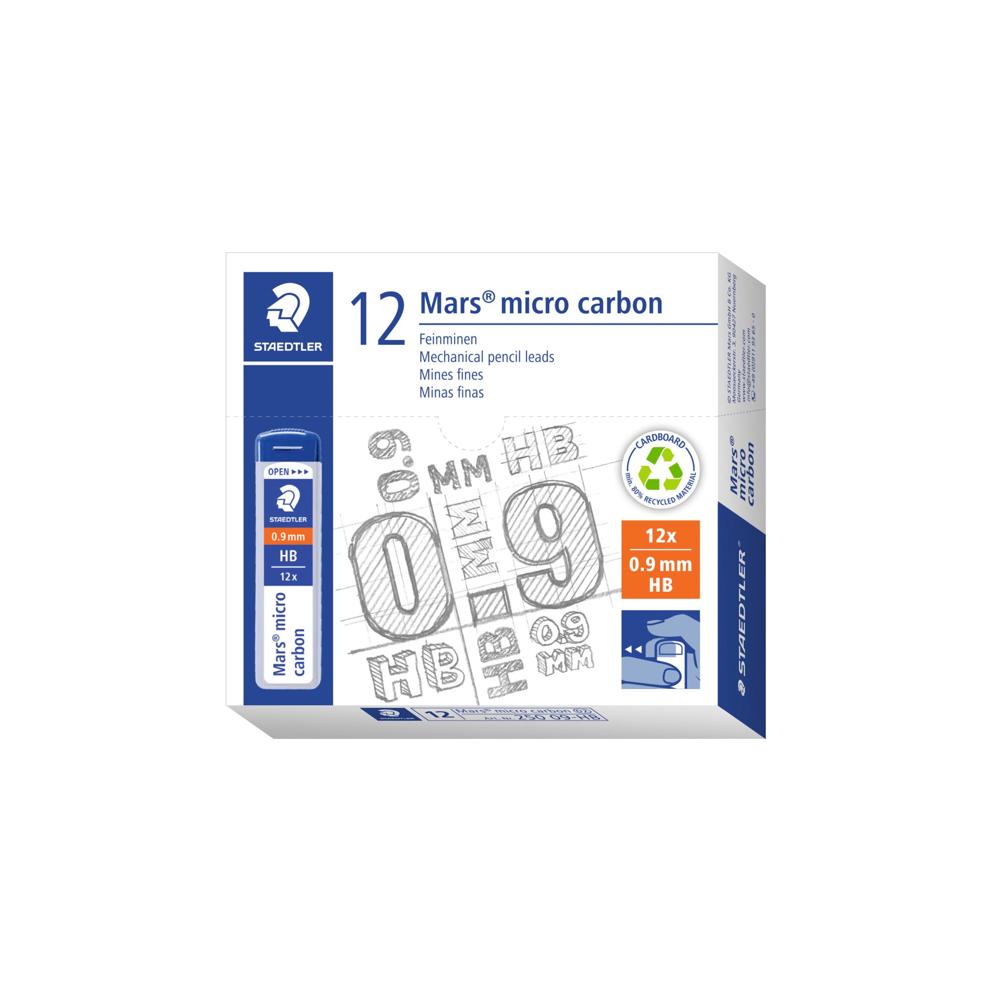 staedtler-12-astucci-12-mine-0-9mm-mars-micro-250-09-hb