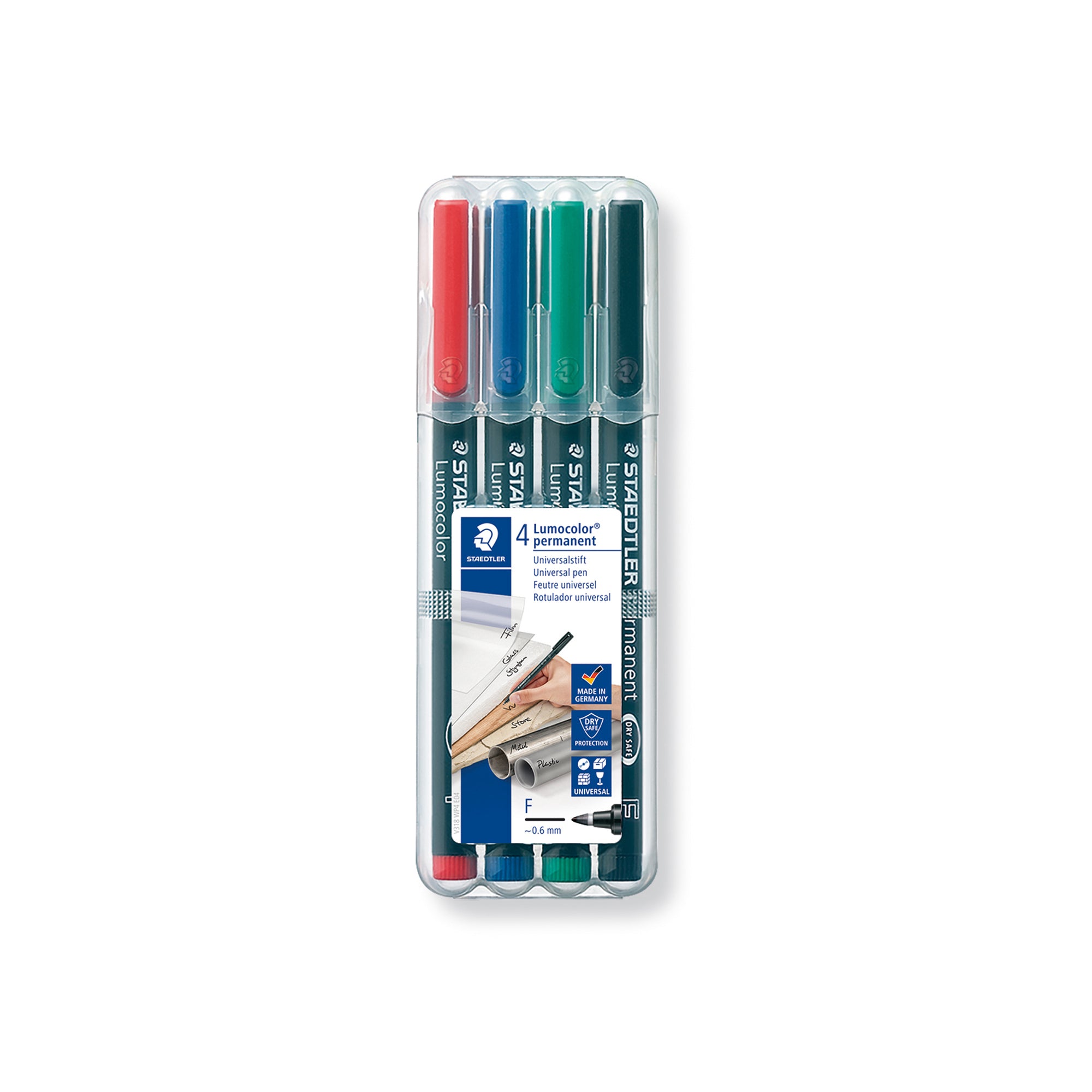 staedtler-busta-4-pennarelli-lumocolor-permanent-318-f-0-6mm