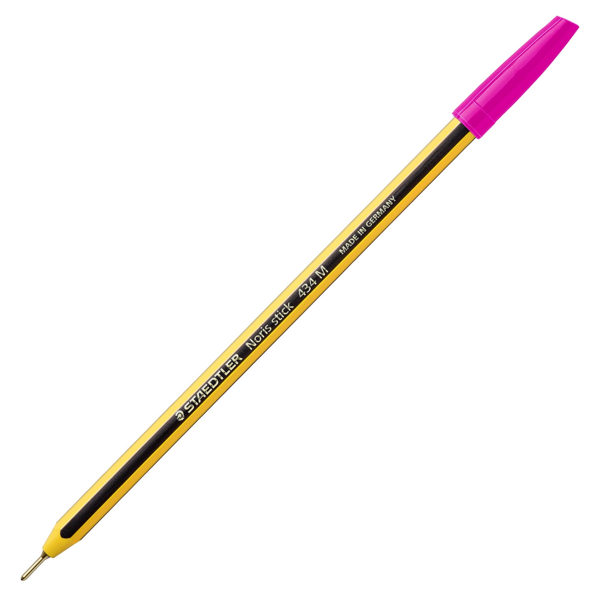 staedtler-scatola-10-penna-sfera-434-noris-stick-magenta-1-0mm