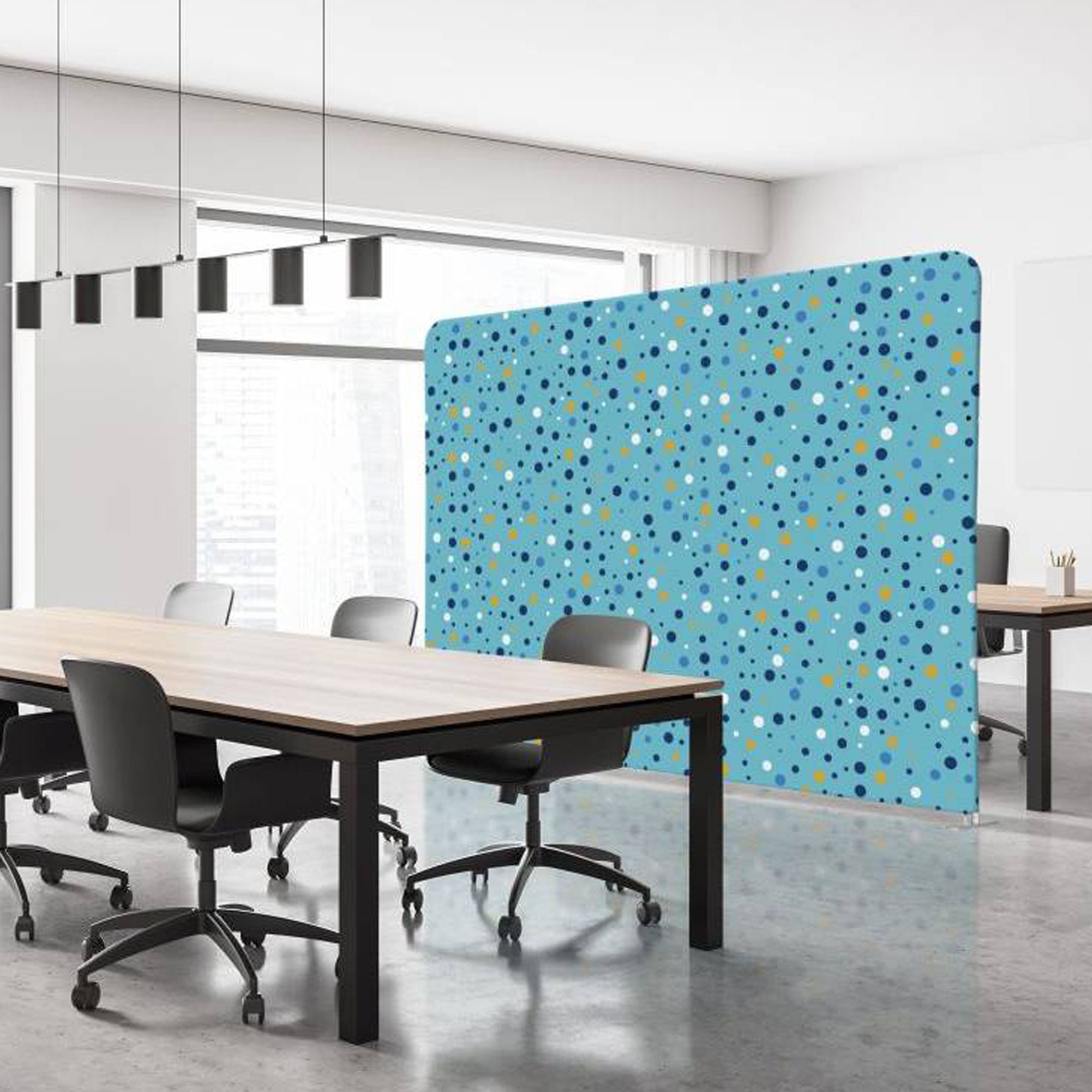 studio-t-divisorio-tessuto-wall-decor-azzurro-bolle-200xh150cm