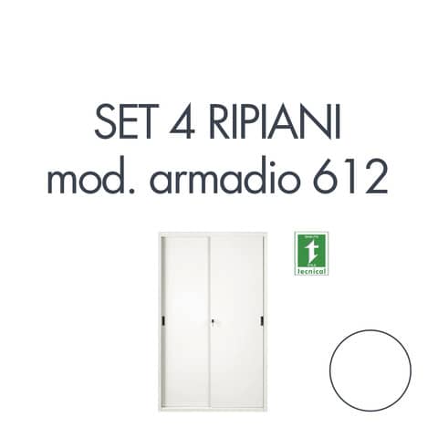 tecnical-2-set-4-ripiani-armadio-612-612-ba-bianco-805141163039