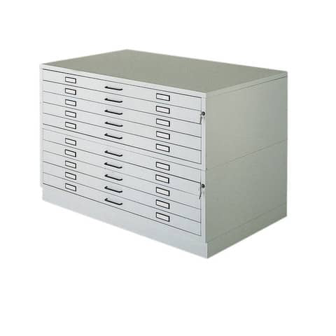 tecnostyl-cassettiera-orizzontale-metallo-10-cassetti-a0-bianco-140x96-5x97-cm-a0-10