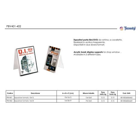 tecnostyl-supporto-libri-cavalletto-trasparente-10x15-cm-pbv401