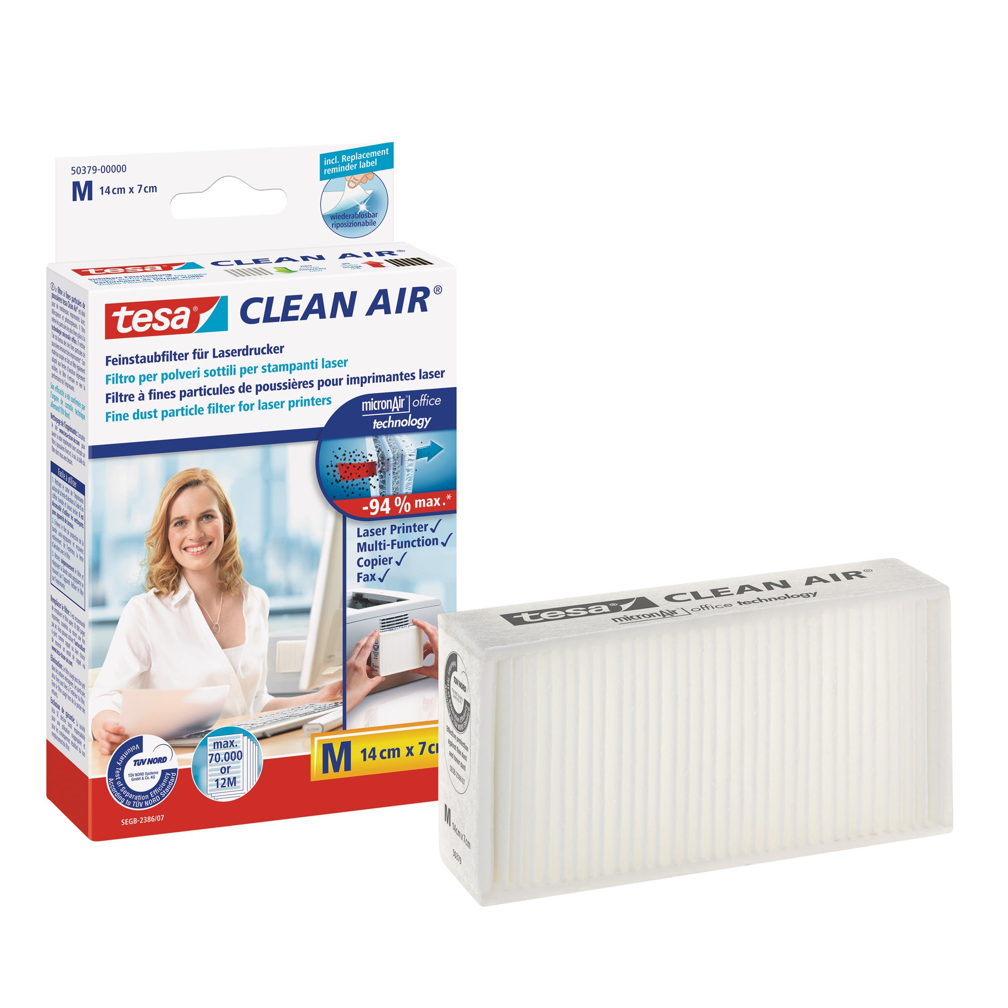 tesa-filtro-clean-air-m-stampanti-fax-14x7cm-