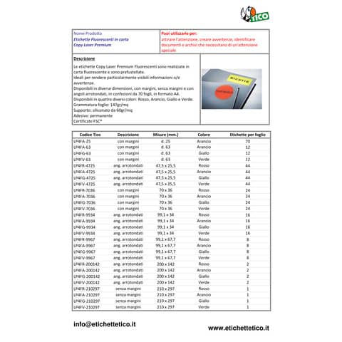 tico-etichetta-adesiva-lp4f-rosso-fluo-70fg-a4-99-1x67-7mm-8et-fg