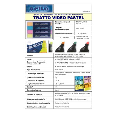 tratto-evidenziatori-video-pastel-assortiti-pastello-1-5-mm-busta-appendibile-4-pezzi-835800