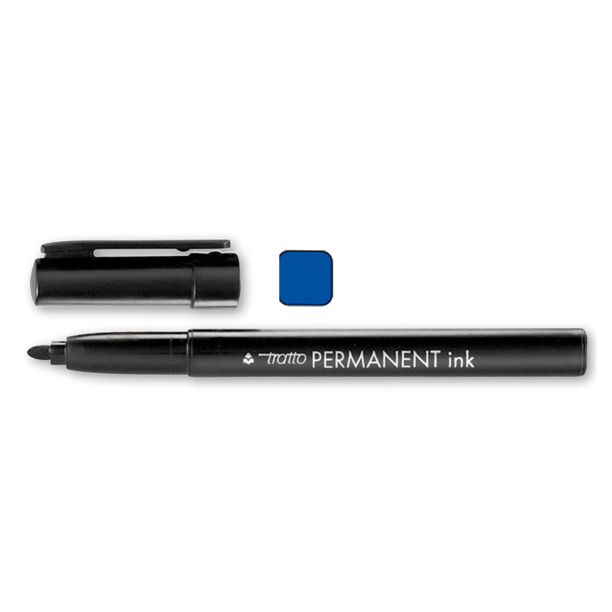 tratto-scatola-12-marcatori-permanent-ink-blu