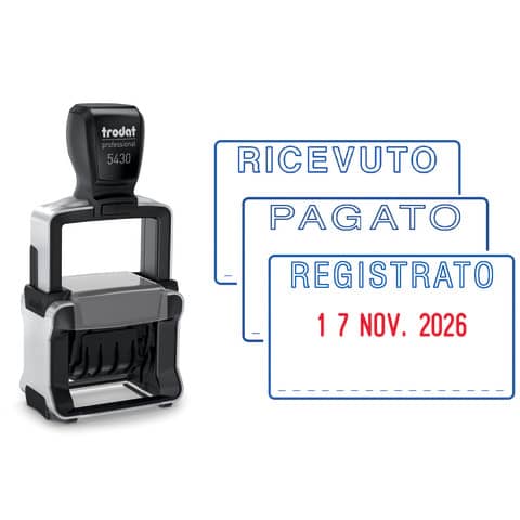 trodat-datario-autoinchiostrante-professional-5430-l-testo-ricevuto-pagato-registrato-41x24-mm-blu-rosso