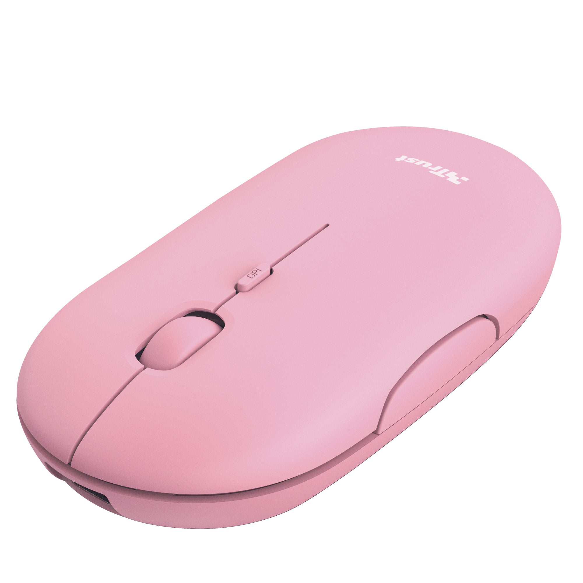 trust-mouse-ultrasottile-wireless-ricaricabile-puck-rosa