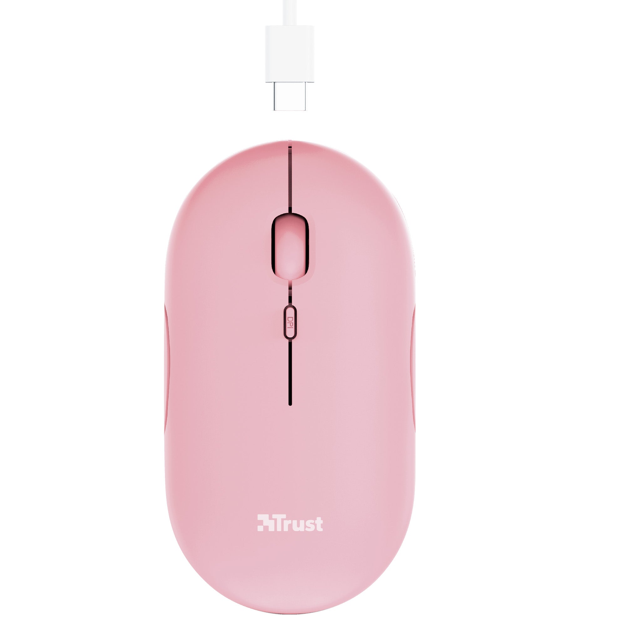 trust-mouse-ultrasottile-wireless-ricaricabile-puck-rosa