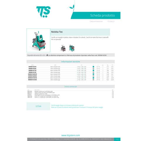 tts-carrello-pulizie-nickita-tec-25-25-lt-verde-00006161ve