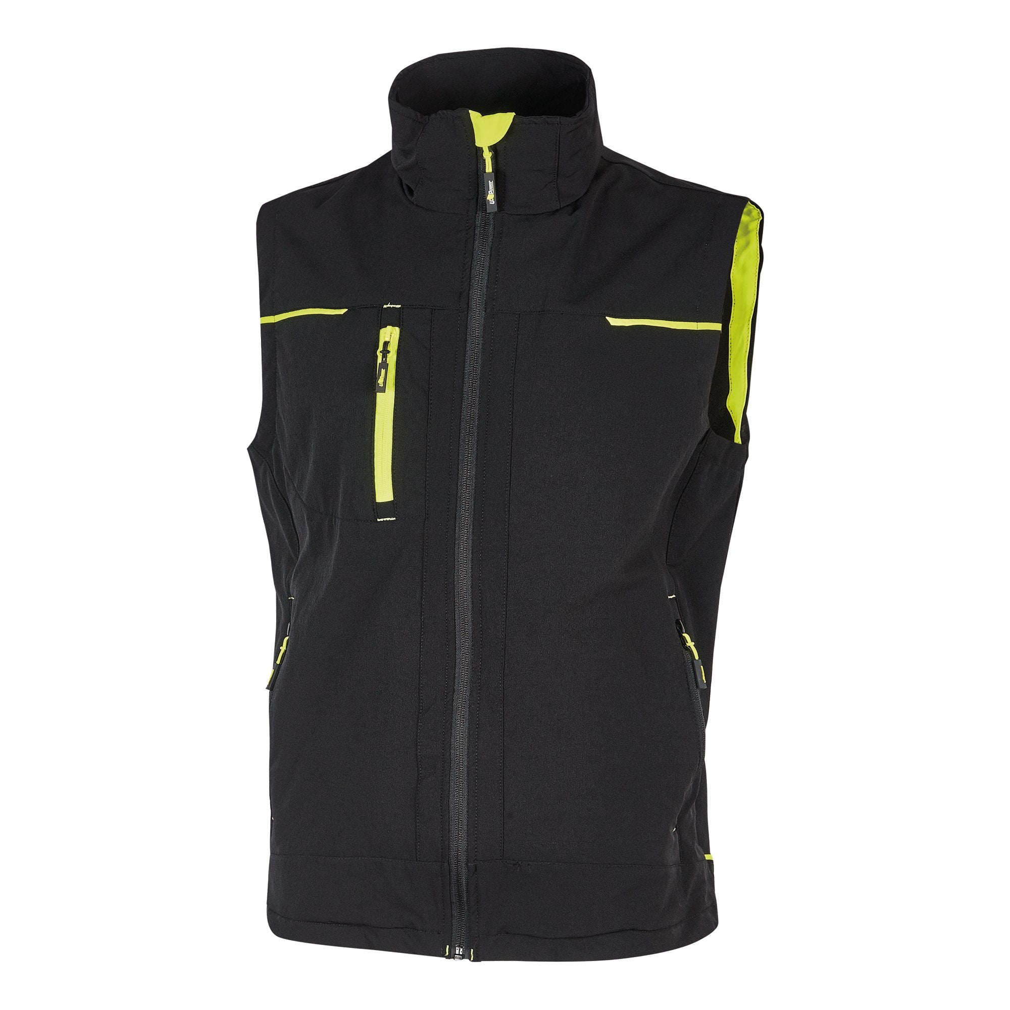 u-power-gilet-donna-saturn-lady-nero-giallo-taglia-l