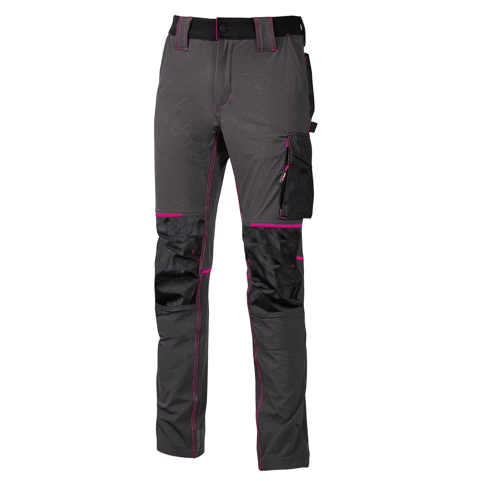 u-power-pantaloni-donna-atom-lady-grigio-fucsia-taglia-l