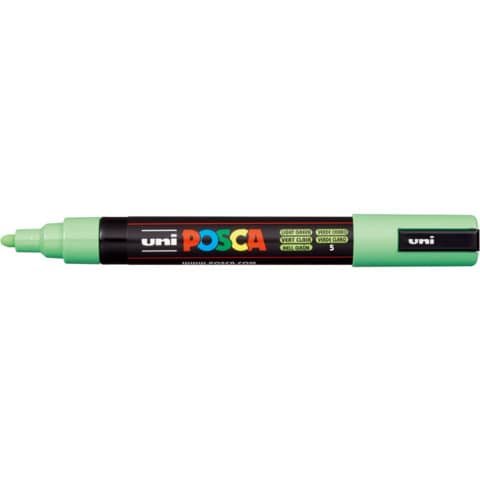 uni-posca-marcatore-tempera-posca-uni-ball-punta-tonda-1-8-2-5-mm-verde-chiaro-m-pc5m-vc