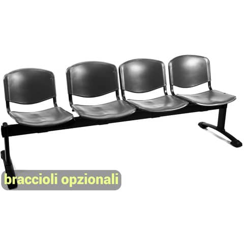 unisit-panca-4-posti-attesa-dado-d54p-rivestimento-eco-grigio-scuro-d54p-et