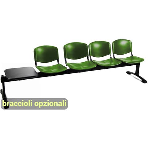 unisit-panca-4-posti-attesa-dado-d54pt-tavolino-rivestimento-eco-verde-d54pt-ev