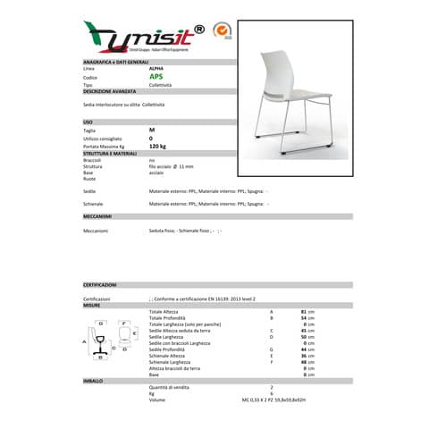 unisit-sedia-interlocutore-slitta-alpha-aps-acciaio-cromato-scocche-bianche-conf-2-pezzi-aps-2-bi