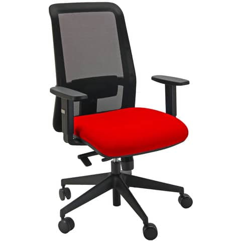 unisit-sedia-operativa-girevole-jet-jea-ergonomica-schienale-rete-sedile-rosso-jea-sr