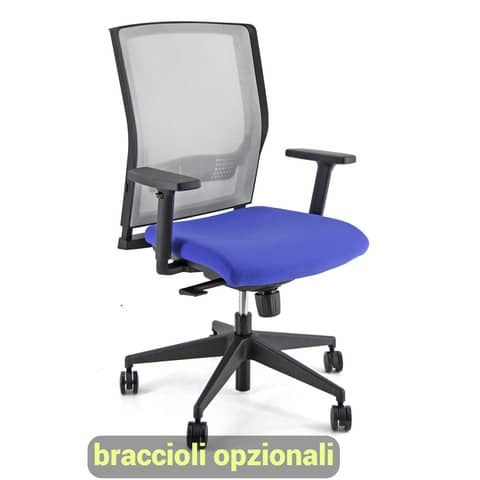 unisit-sedia-operativa-girevole-x-ray-x2-schienale-rete-grigio-rivestimento-fili-luce-blu-x2-f11