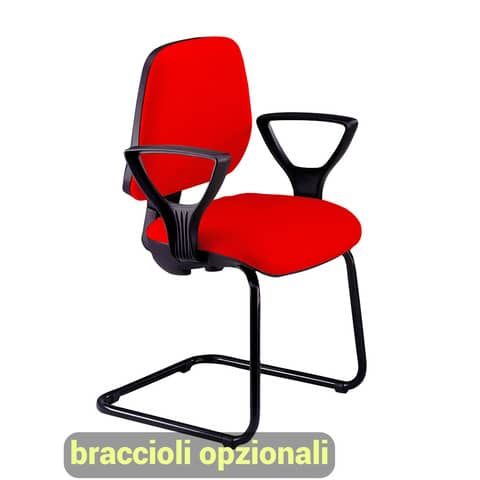 unisit-sedia-operativa-visitatore-leda-lds-eco-smart-slitta-rivestimento-eco-rosso-lds-er