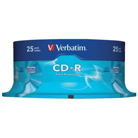 verbatim-cd-r-extra-protection-700-mb-52x-spindle-case-25-cd-r-43432